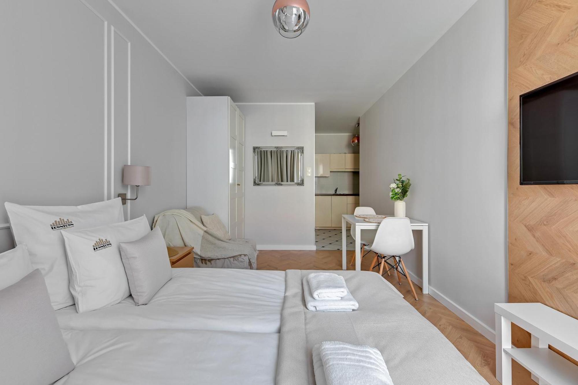 Aura Island Riverside By Downtown Apartments Gdańsk Quarto foto
