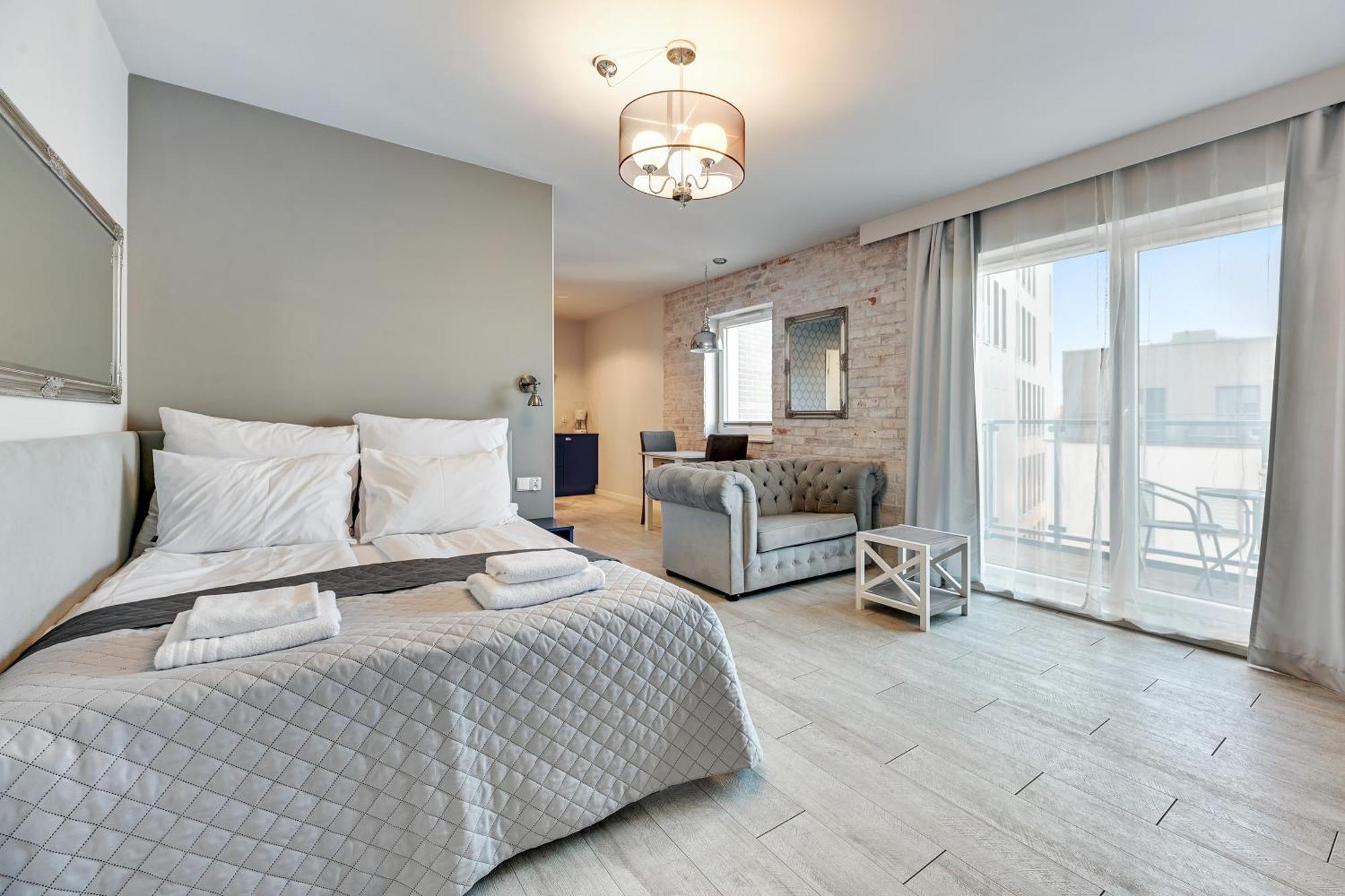 Aura Island Riverside By Downtown Apartments Gdańsk Quarto foto