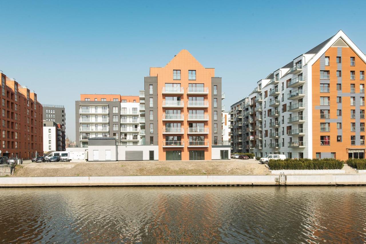 Aura Island Riverside By Downtown Apartments Gdańsk Exterior foto